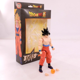 Bola De Dragão SHF Articulada Z Números De Ação Filho Móvel Goku