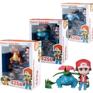 Pokemon Anime Red 425 Bulbasaur Squirtle Charmander Action Figure