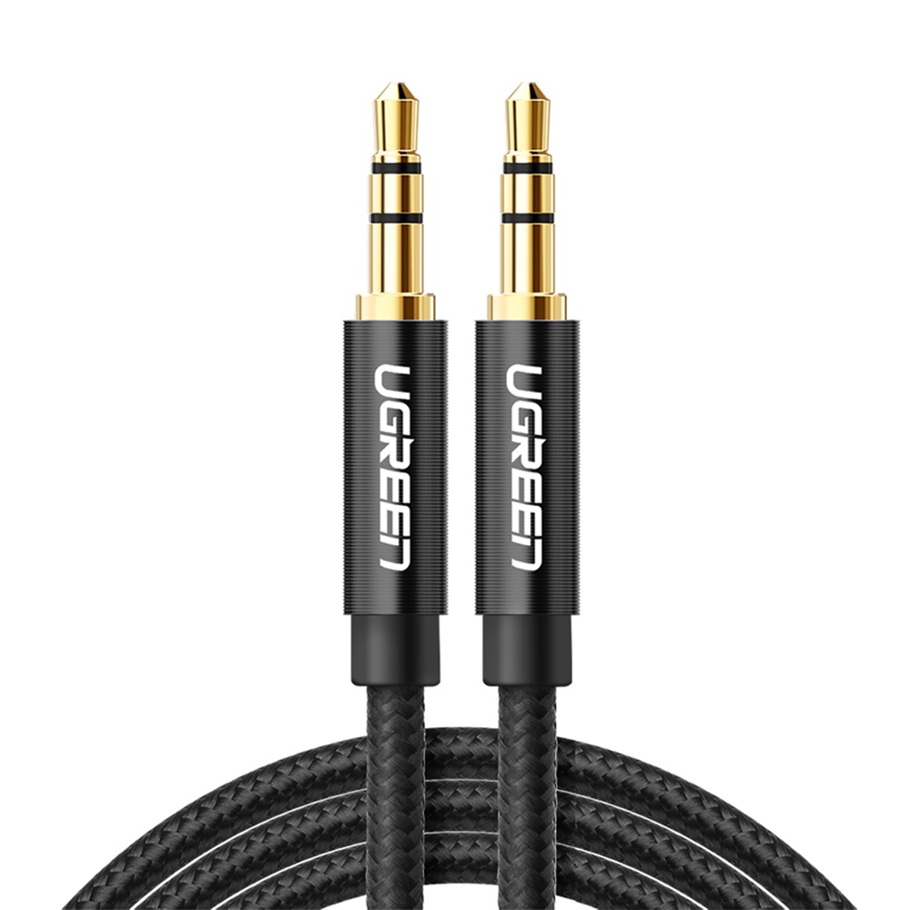 Cabo de Áudio Ugreen AV112 P2 3.5mm Macho 1M Preto