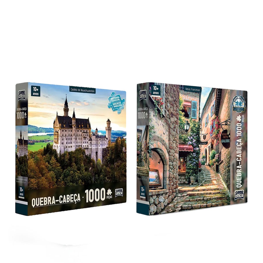 Quebra Cabeça Castelo Neuschwanstein 1000 Peças - Grow em Promoção na  Americanas