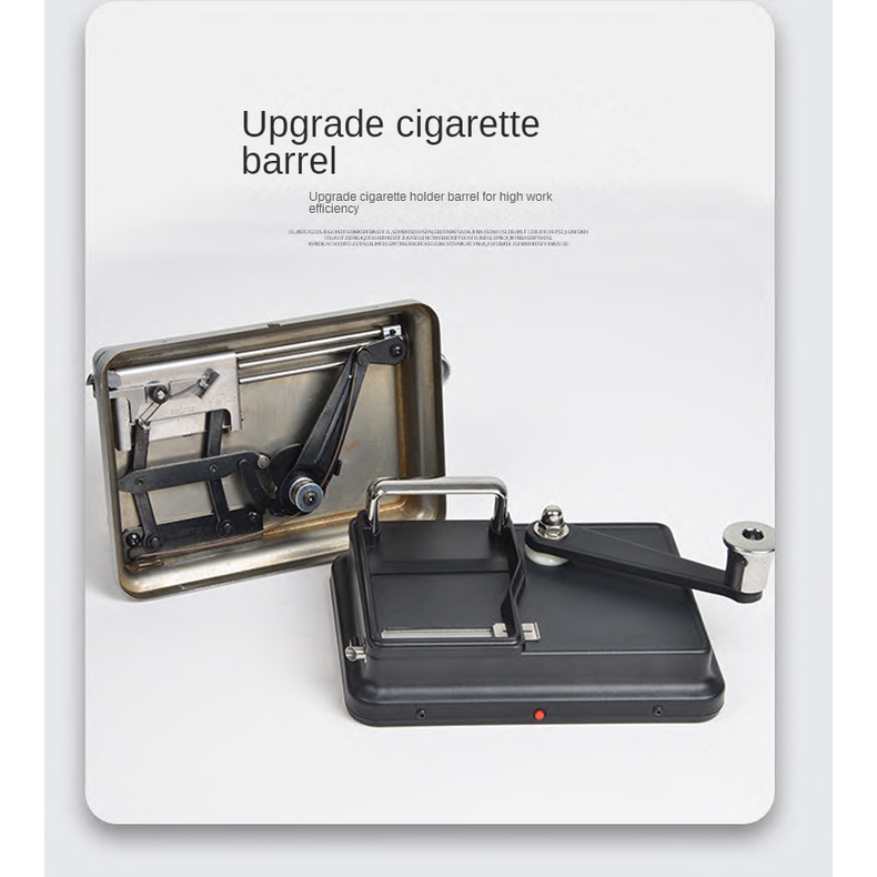Bobinador manual De Fumaça De Caranguejo qiju De Segunda Geração 6,5 Cigarros LXGM