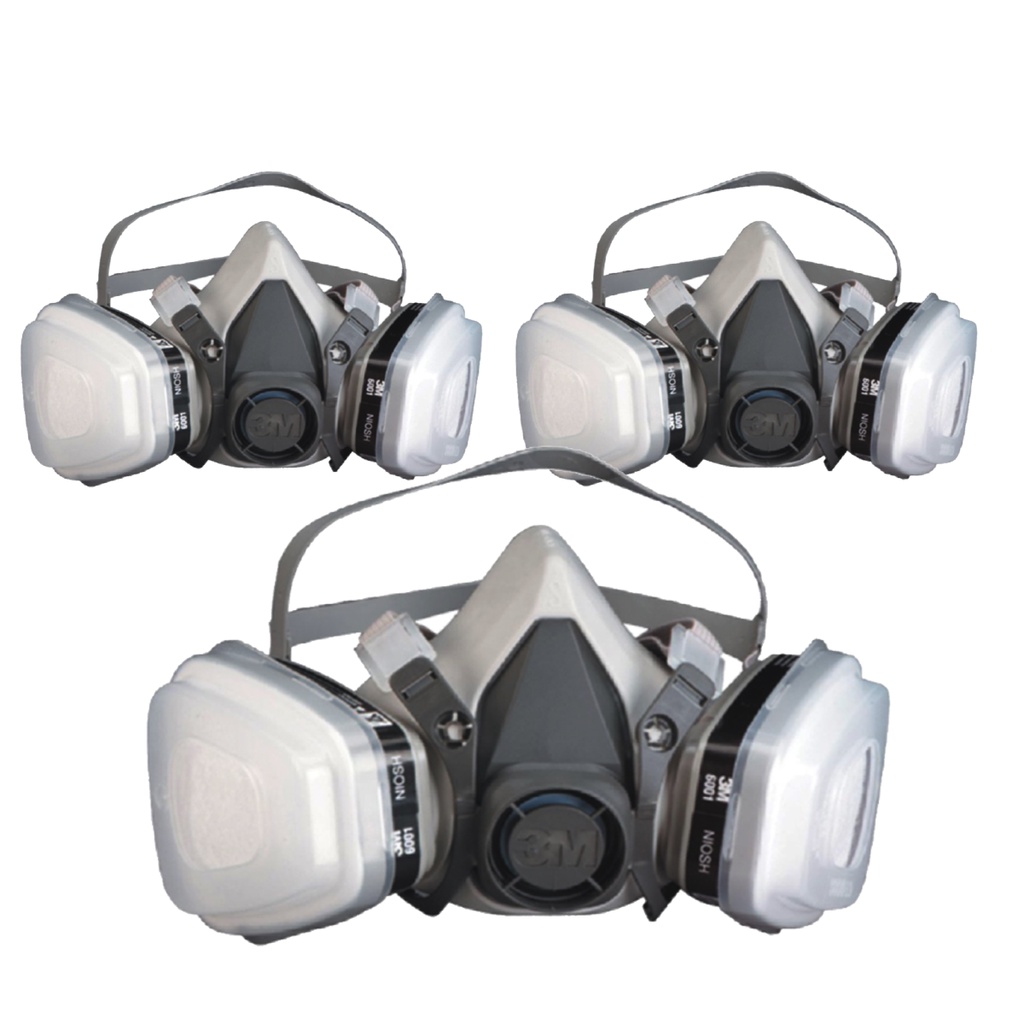 Respirador Mascara Pintura 3m 6200 5n11 501 - 6001 Completa - BBRNET