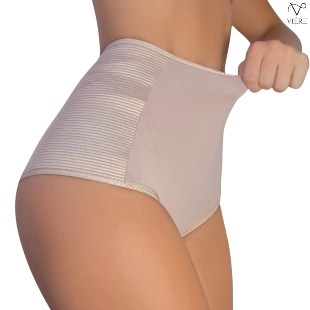 Kit 8 Calcinhas Cinta Cintura Alta Modela Reduz Barriga