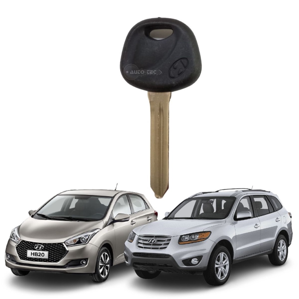 Chave Simples para Santa Fe Vera Cruz Hb20 | Shopee Brasil