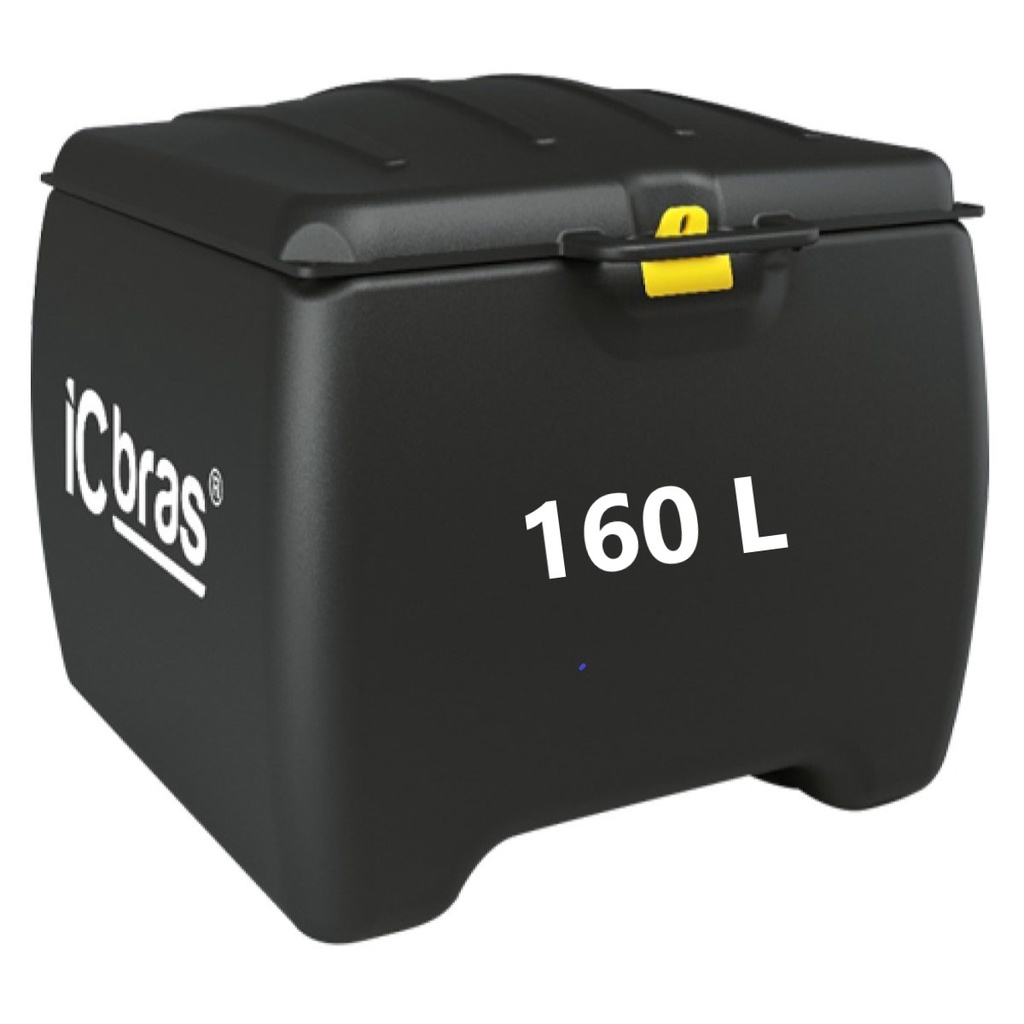 Baú Bauleto Caixa Para Moto Entrega E Motoboy - 160 Litros