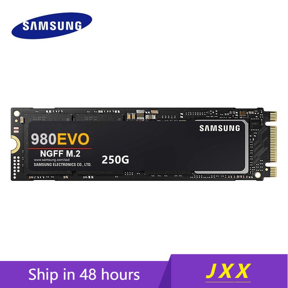 Samsung SSD 2TB 970EVO/970EVO Plus M . 2 GEN3 Pcie Nvme Para Notebook & PC Desktop (250GB/500GB/1TB)