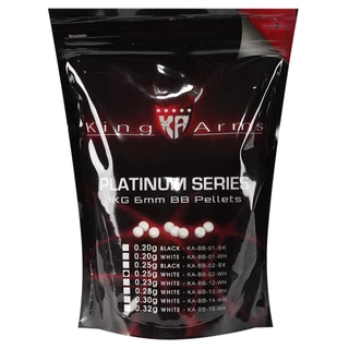 Saco de Bbs King Arms Platinum Series 4000un. 0.25g