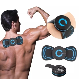 Mini Massageador Portátil Eletroterapia Ems Pescoço Estimulador Muscular em Oferta na Shopee