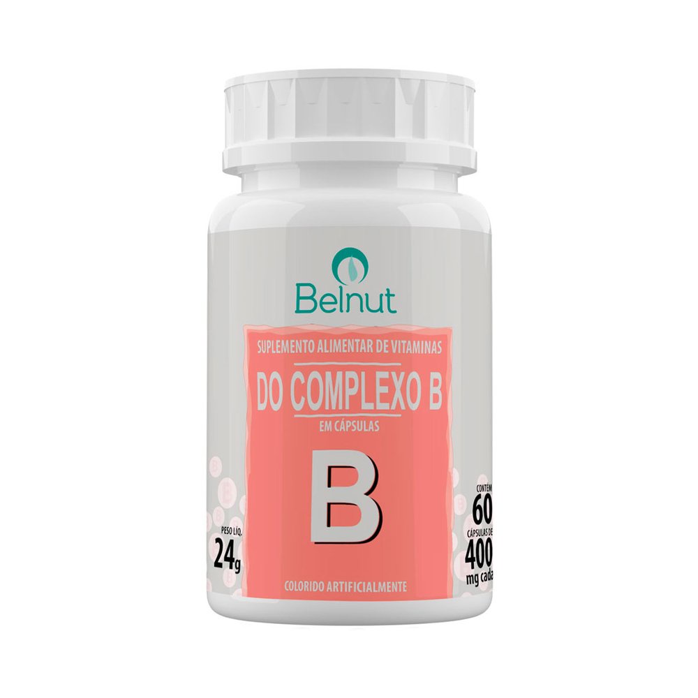 Complexo B Belnut 60 Caps Softgel 400Mg | Shopee Brasil