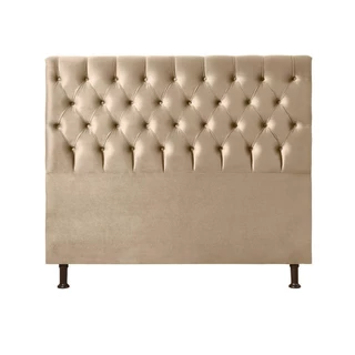 Cabeceira Para Box JS Móveis Cristal 149160 Queen 126x160x10cm