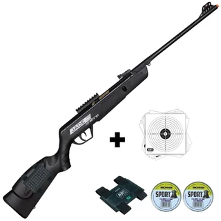Carabina de Pressão CBC Jade Mais Nitro Preta 4.5 +100Alvos