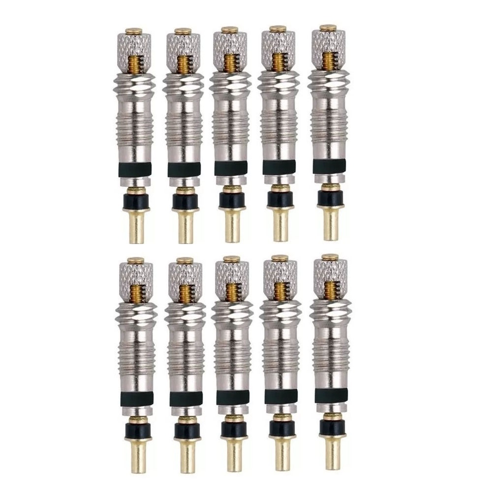 10 Nucleo Valvula Miolo Reparo Bico Presta Camara E Tubeless