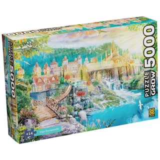 Puzzle 5000 peças Vila Encantada