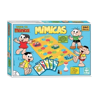 Brinquedo Jogo Mímicas Turma da Mônica 0762 - Nig Brinquedos