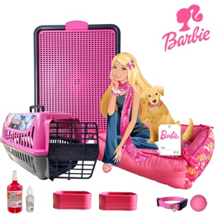 Jardineira Barbie/arco (especial Sabrina)