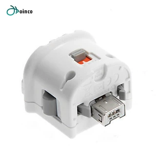 Adaptador Motion Plus Console Sensor Controlador Remoto Sem Fio Wiimote