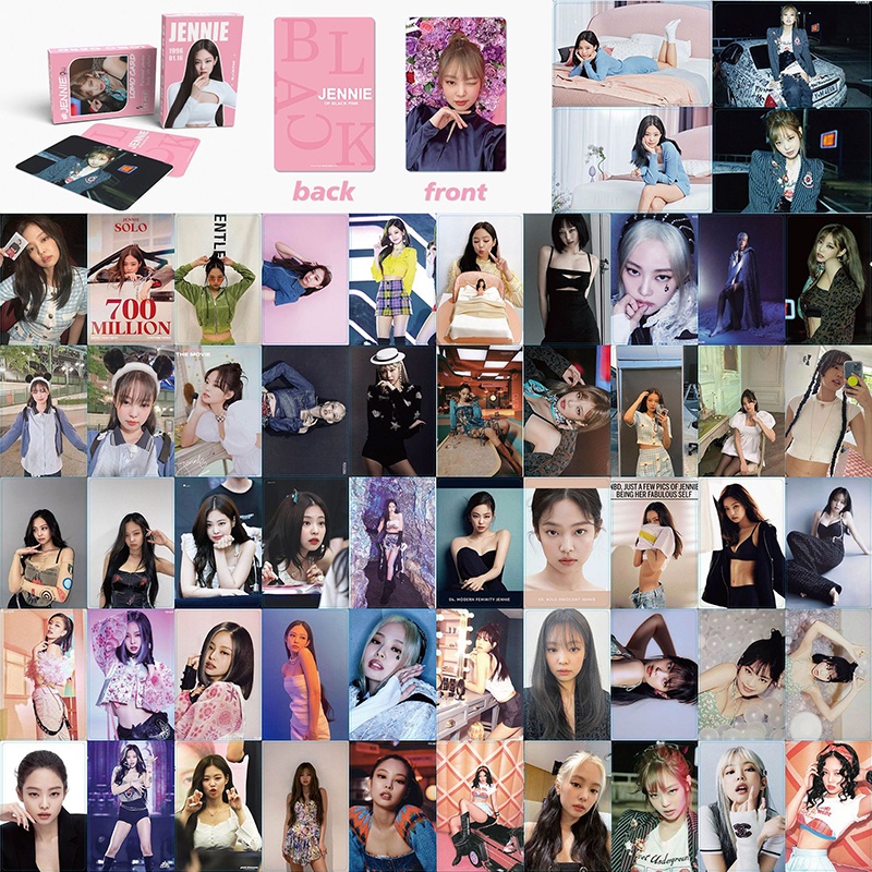 55Pcs Blackpink Lomo Cartes Blackpink Album Kpop Cartes Postale Pour Collections Blink