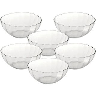 Conjunto de Sobremesa Marinex Tigela Bella 1 Litro Pequena com 6 Unidades