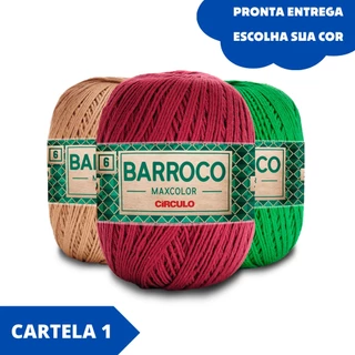 Barbante Barroco MAXCOLOR Círculo FIO 6 - 200g e 226 Metros