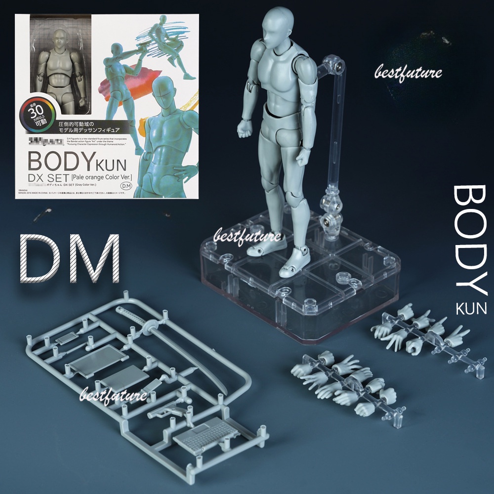 SHF Figuras SHFiguarts Corpo Kun Chan Preto Laranja Cor Ver PVC Ação Figura Colecionável