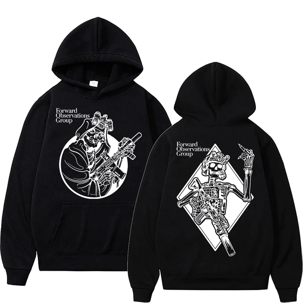 Moletom Canguru Streetwear Forward Observations Group Esqueleto