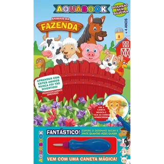 Aqua Book Animais da Fazenda
