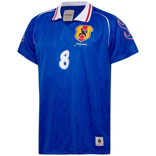 Camisa Japão Retrô 1998 Nakata Azul Masculina