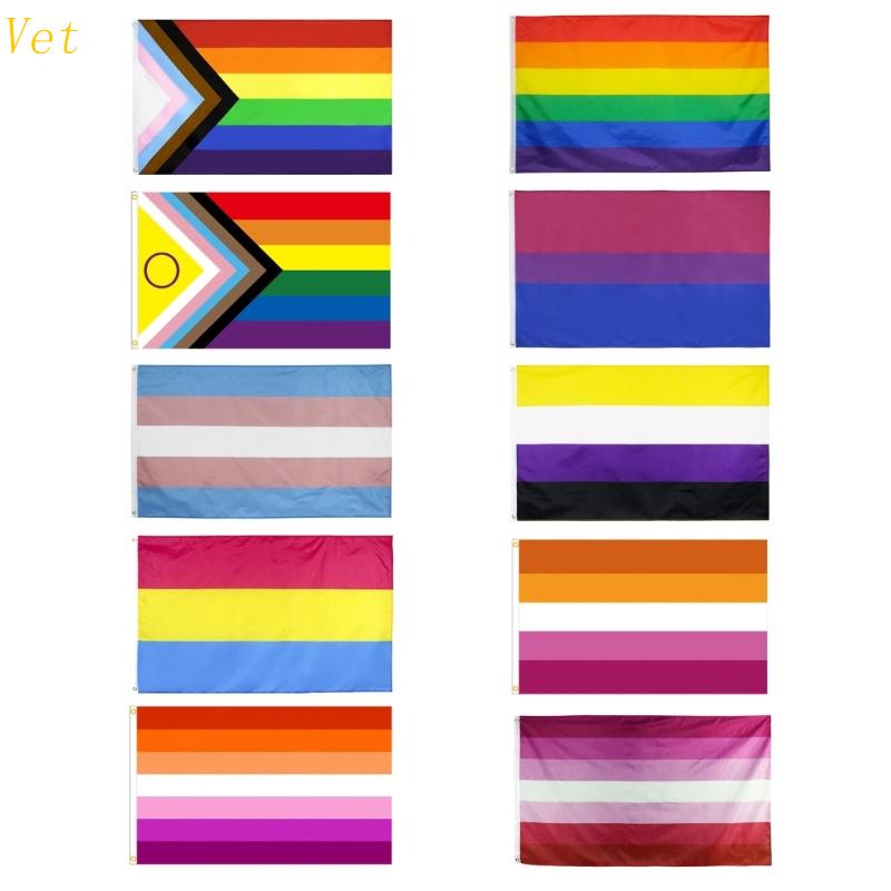 Bandeira Do Orgulho Transgênero Bissexual Gay Lésbica 90x150cm35x59 Polegadas E Bandeiras 