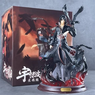 27cm Figura Naruto Figuras Anime Uchiha Itachi Figurine PVC Estátua Modelo Boneca Colecionável Ornamento Brinquedos De