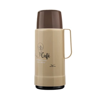 Garrafa Térmica Café GLT Rolha 1L Ideia Invicta Chá Leite Bebidas Quentes Original Nfe Garantia