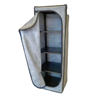 Armário Multiuso Sapateira Desmontável 4 Prateleira Organizadora Vertical Closet Nicho Sapato Tênis