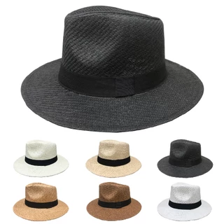 Chapéu Fedora Estilo Mafioso Gangster Aba Reta Unissex Elegante Várias Cores