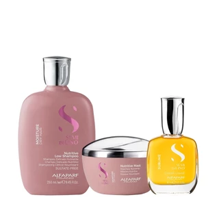Kit Moisture Shampoo, Máscara e Cristalli Liquid - Alfaparf