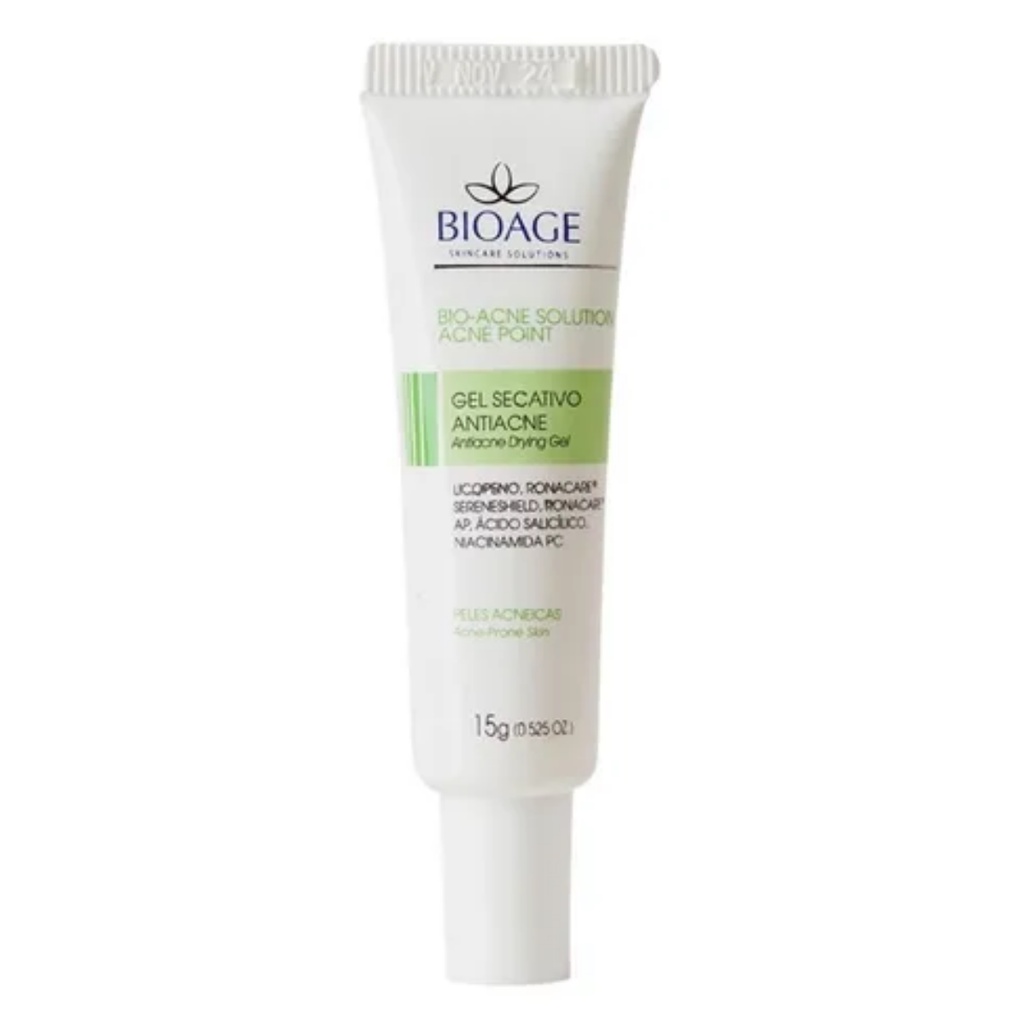 Bio Acne Solution Acne Point Gel Secativo AntiAcne 15g | Shopee Brasil