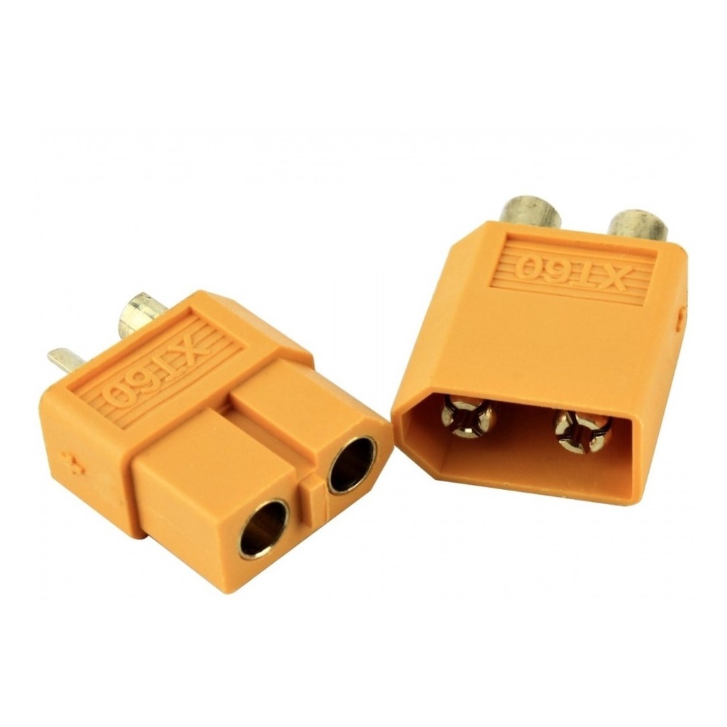 Conector Xt60 Rc Plugue Macho E Fêmea Para Bateria Arduino | Shopee Brasil