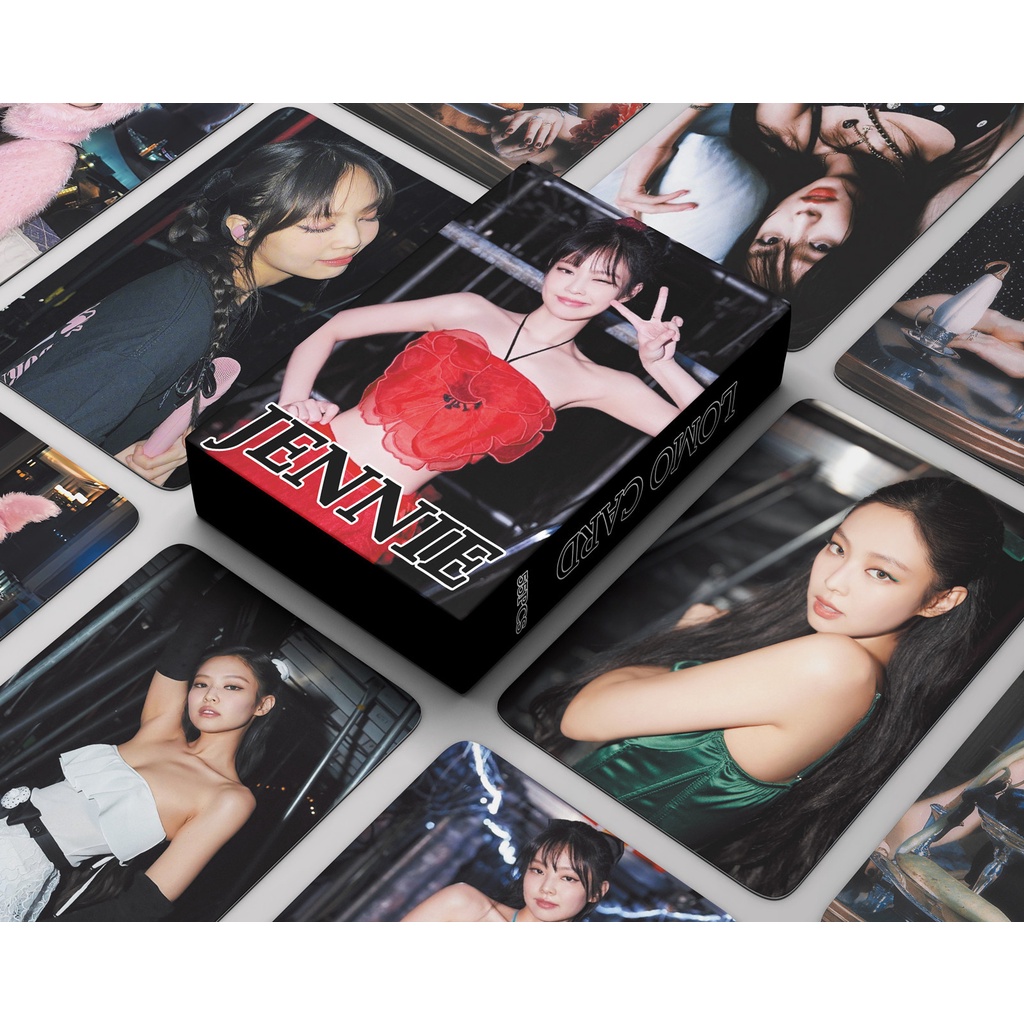 Music Merchandise Collectibles Jennie Photocards 55-Piece Set