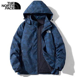 The North Face A Jaqueta Autumn New Storm Jacket De Alta Qualidade À Prova D'água De Caminhada Esportiva Ao Ar Livre Camuflagem Capa De Chuva Chapéu Destacável