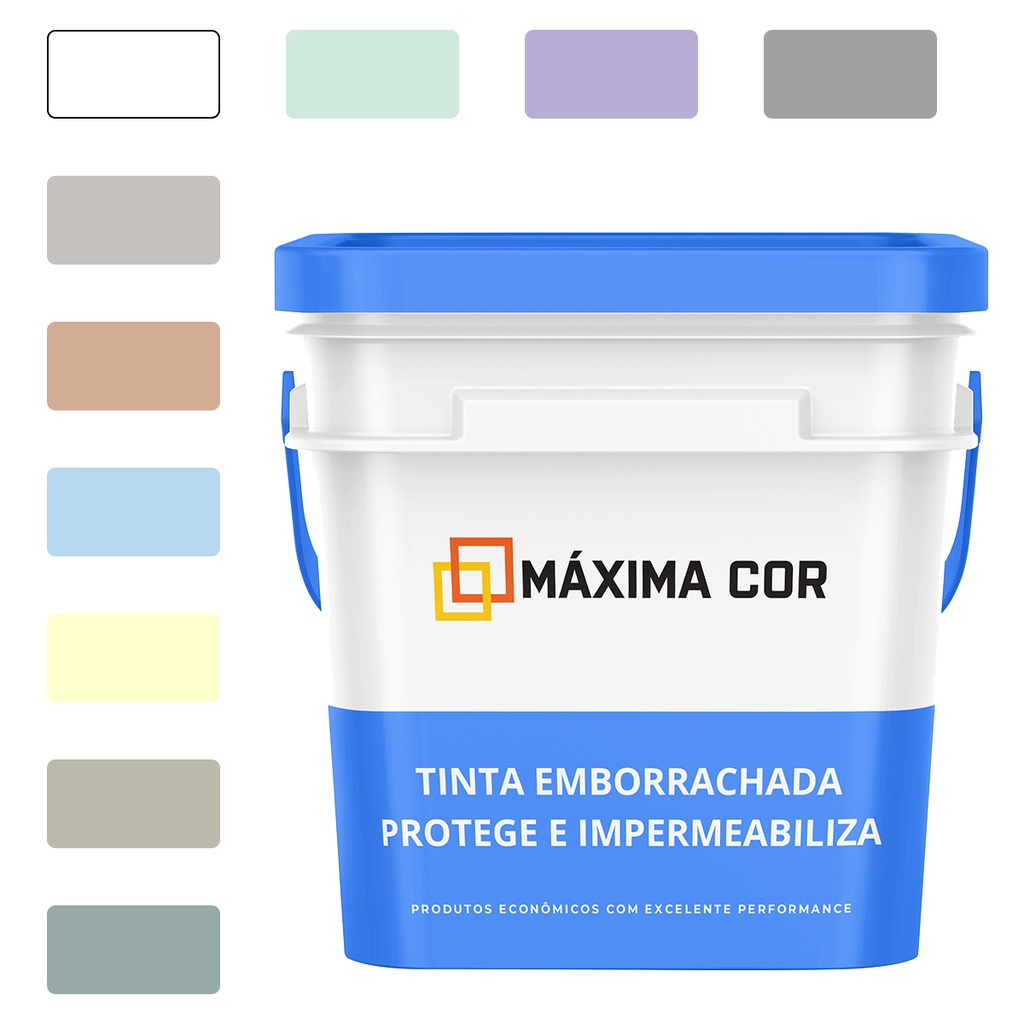 Tinta Emborrachada Impermeável Resistente MaximaCor 3,6L