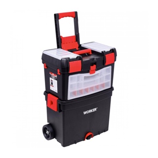 Caixa de Ferramenta 24.1/2" com Rodas 5 Comp. 977578 Worker