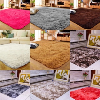 Tapete Peludo Felpudo Sala - Quarto 1,00M x 0,60CM Várias Cores