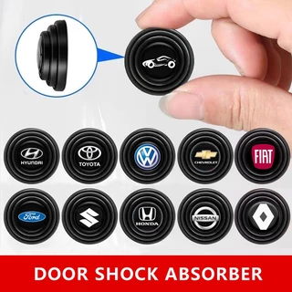 4/10 pces Almofada De Silicone Anti-Colisão Fechamento Da Porta Do Carro Proteção Choque Adesivos Tampão Silenciosos À Prova De Som Acessórios Automotivos
