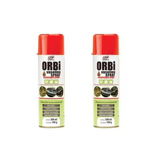 Kit 2 Vaselinas em Spray 160g 300ml Orbi
