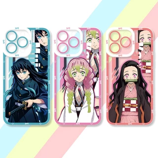 Capa Luxuosa De Celular Para Samsung A14 A32 A13 A21S A23 A22 A20S A30 A20 A02 A03 A03S A10 A10S A12 A51 A31 S20 S21 FE S22 Ultra Desenho Animado Macia Demon Slayer