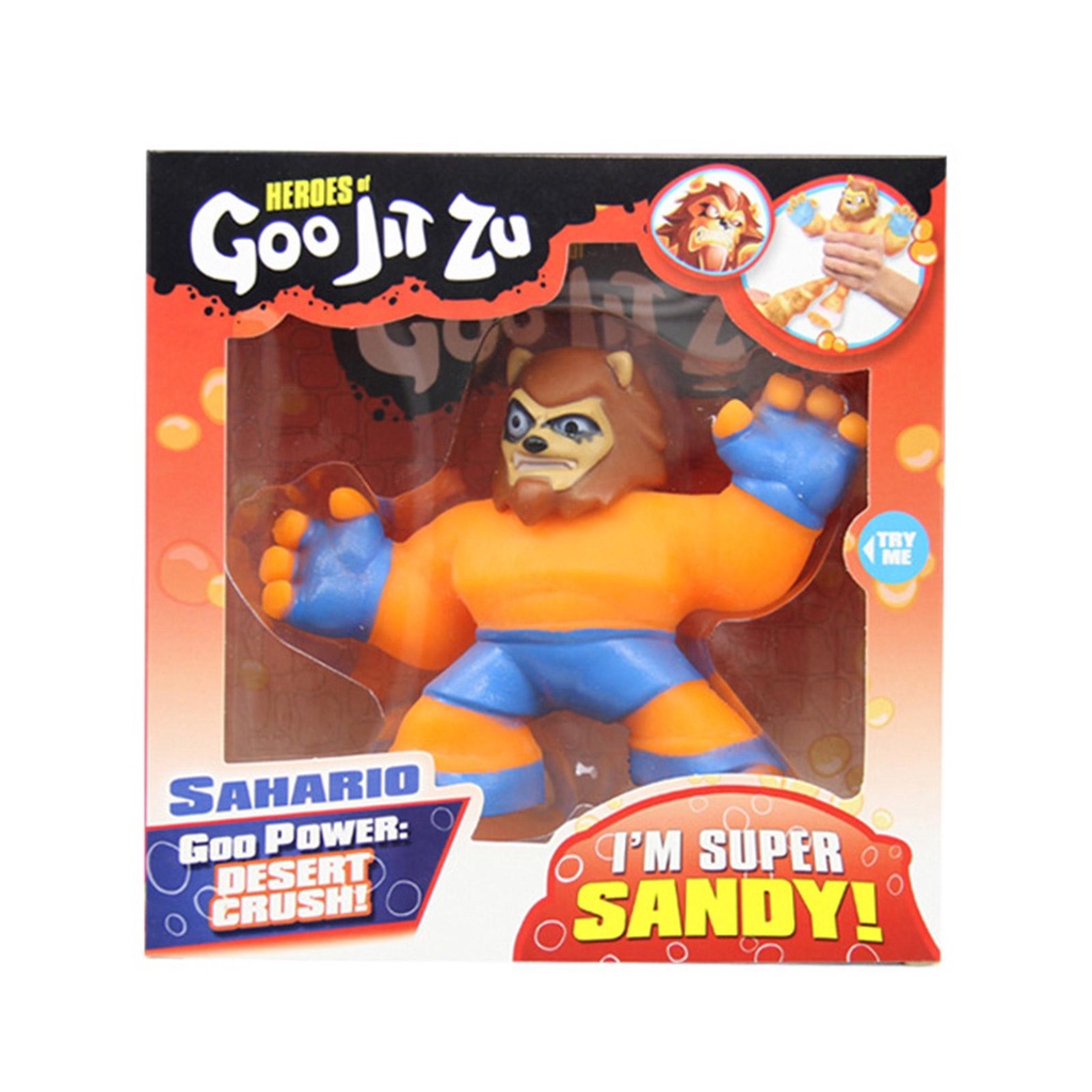 Goo Jit Zu Hero Toy TRP Jogo De Brinquedos Descompressivos Para