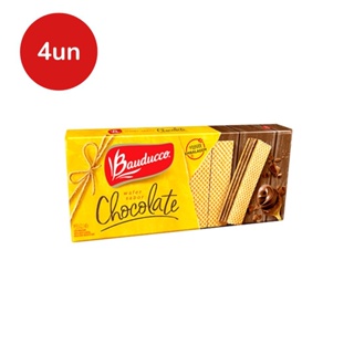 BISCOITO BAUDUCCO WAFER SABOR MORANGO 140G - Distribuidora Hideal