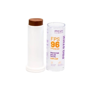 Pink Cheeks Pro Stick FPS 96 FPUVA 43 Pro50 Protetor Solar Facial com Cor 14g em Oferta na Shopee