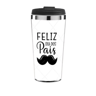 Copo Térmico Dia Dos Pais 450 ml Inox