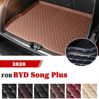 Tapete De Porta-Malas À Prova D'água Para BYD Song Plus 2020-2024 2022 2023 Tapetes D'água Personalizados Carpetes De Carga