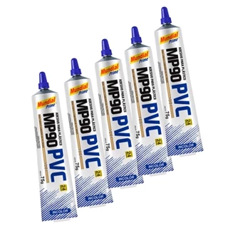 Cola Pvc Mp90 75g LI0500017 5 Unidades MUNDIAL PRIME em Oferta na Shopee