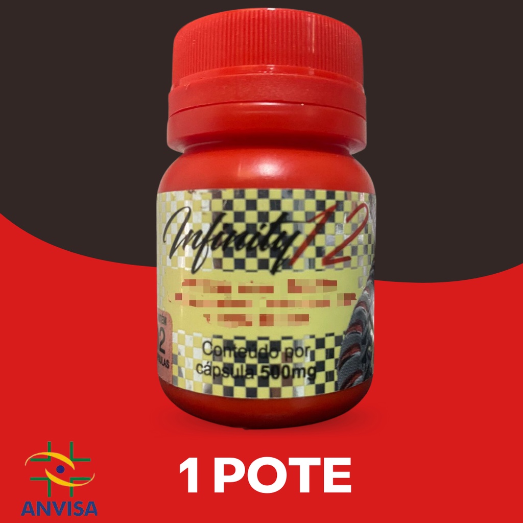Infinit 12 Original Vermelho - 12 Cápsulas - Suplemento Alimentar ...